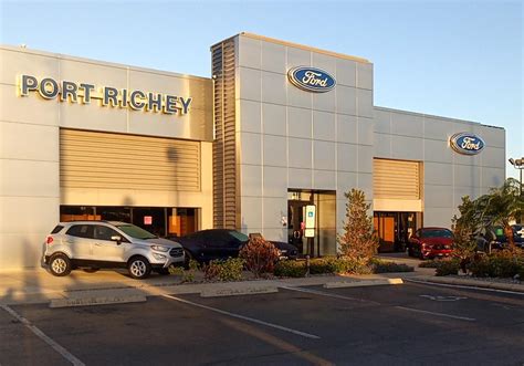 Port richey ford - Service Scheduler | Ford of Port Richey. Get Directions. 10715 US Highway 19, Port Richey, FL, 34668. Contact Us. Main: 727-868-9545 Sales: 727-868-9545. Ford of Port Richey. Service Appointment. 